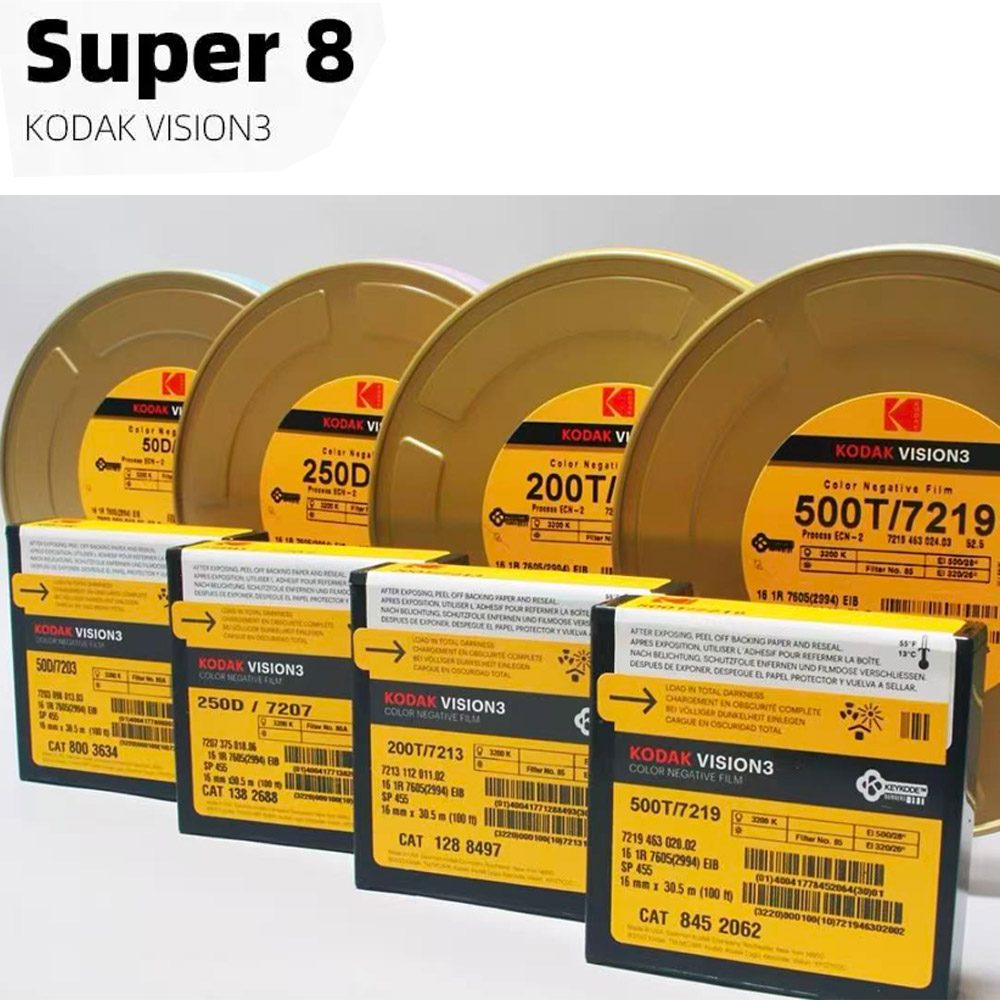 Super 8 Film Reel - Kodak Super 8mm 16mm Film 8