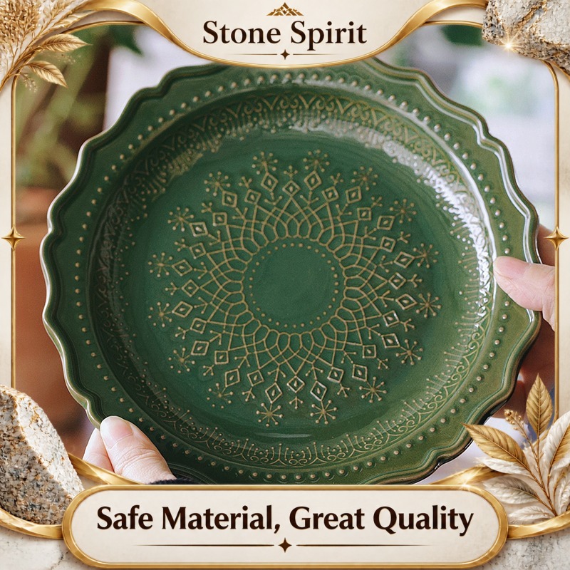 Elegant Vintage Embossed Ceram - Vintage Collectible Dishes recension och pris