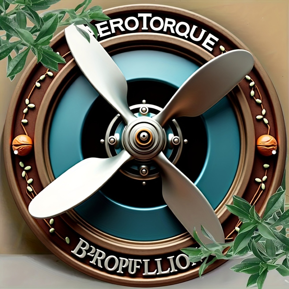 Vintage Airplane Propeller 2D  - Vintage Collectible Plates recension och pris