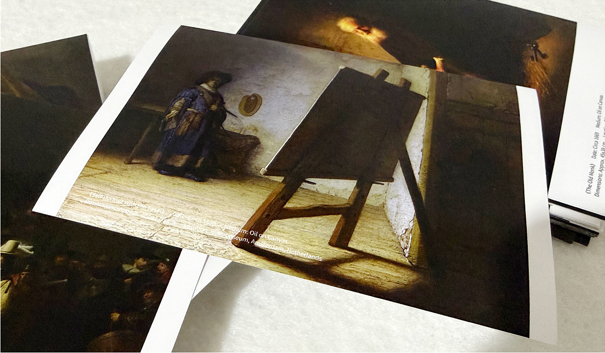 30Pcs Rembrandt Vintage Oil Pa - Collectible Vintage Greeting Cards recension och pris