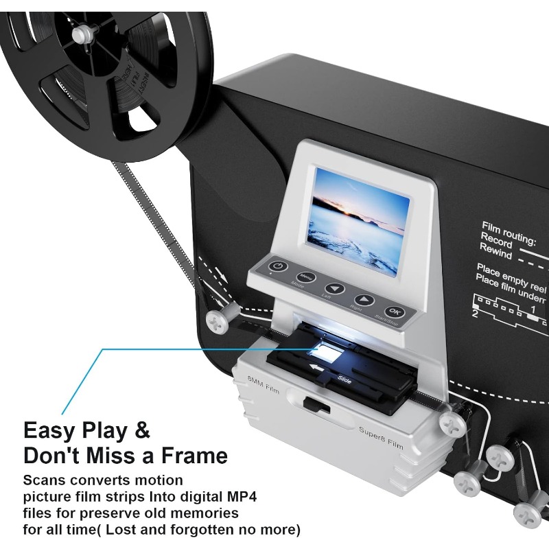 8mm & Super 8 Film to Digital  - Super 8 Film Reel recension och pris