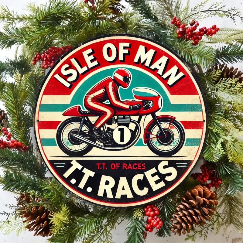 Vintage Isle of for Man TT Rac - Vintage Collectible Plates recension och pris