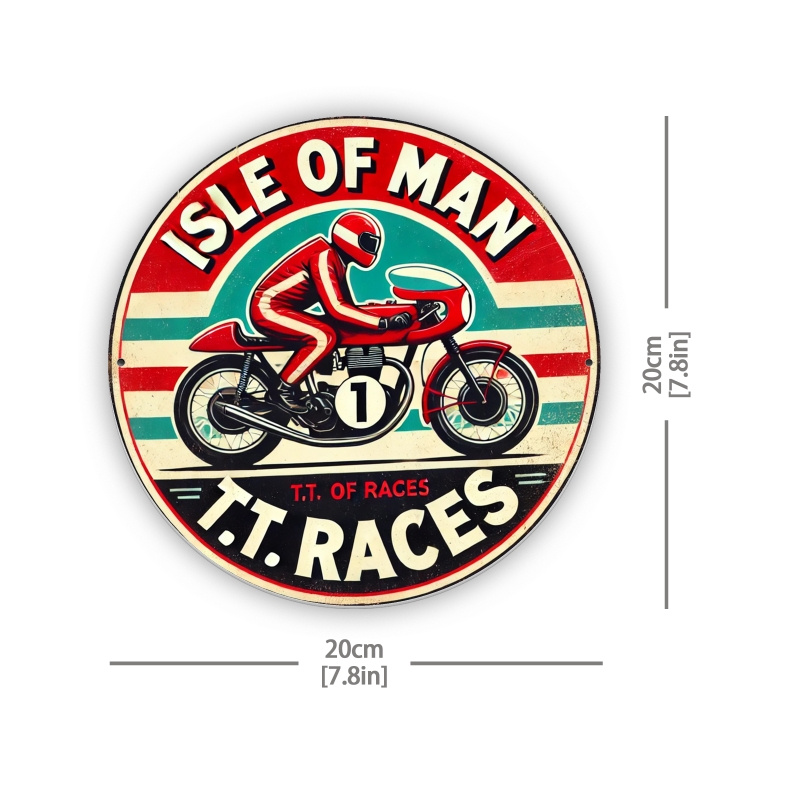 Vintage Isle of for Man TT Rac - Vintage Collectible Plates recension och pris