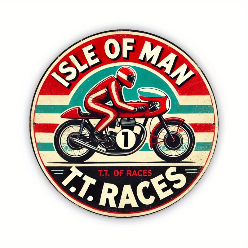 Vintage Isle of for Man TT Rac - Vintage Collectible Plates recension och pris