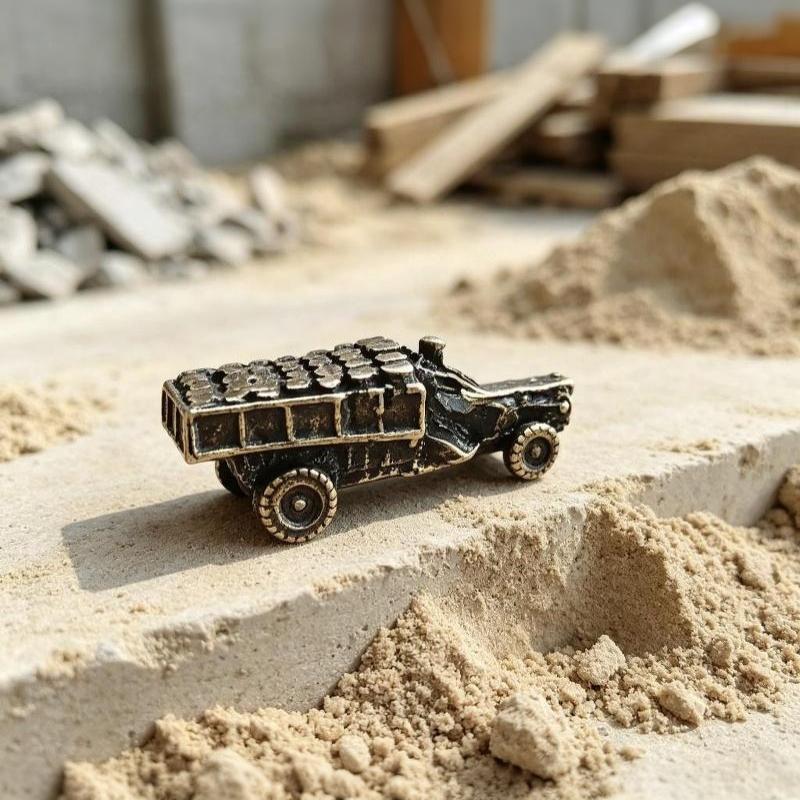 1/2/3/4/5Pcs Iron Miniature Tr - Vintage Collectible Trucks recension och pris