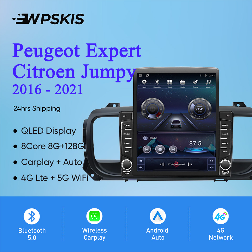 8Core 8+128G Carplay Auto Car  - Cassette Tape Head recension och pris