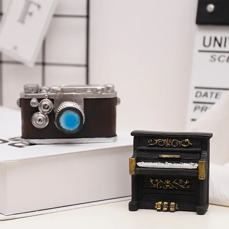 Vintage Mini Camera Decor Desk - Vintage Collectible Furniture recension och pris
