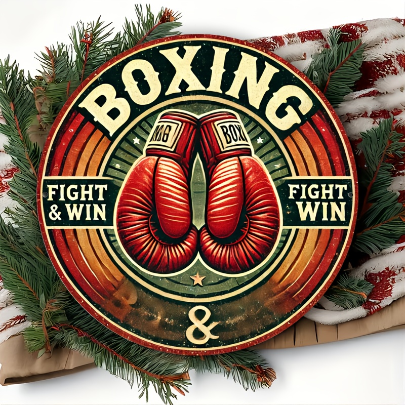 Room Decor 1pc Retro Boxing Gy - Vintage Collectible Plates recension och pris