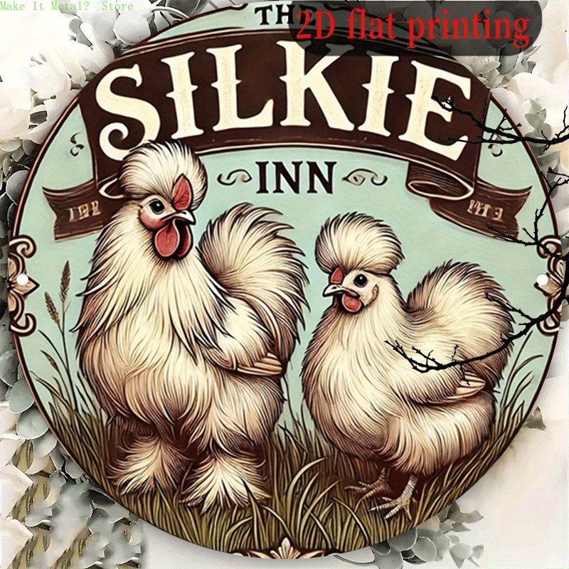 Vintage The Silkie Inn Round T - Vintage Collectible Plates recension och pris