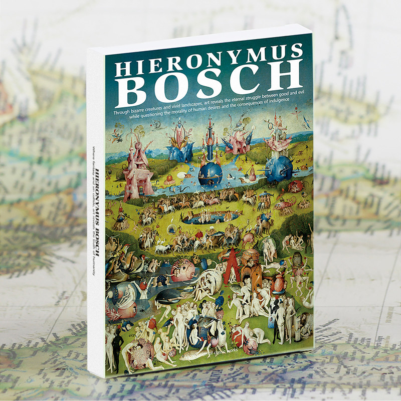 30Sheets Hieronymus Bosch Oil  - Collectible Vintage Greeting Cards recension och pris