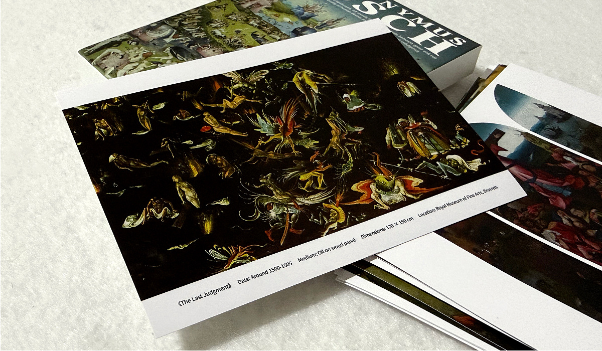 30Sheets Hieronymus Bosch Oil  - Collectible Vintage Greeting Cards recension och pris