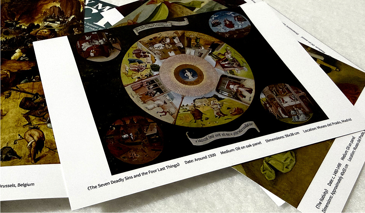 30Sheets Hieronymus Bosch Oil  - Collectible Vintage Greeting Cards recension och pris