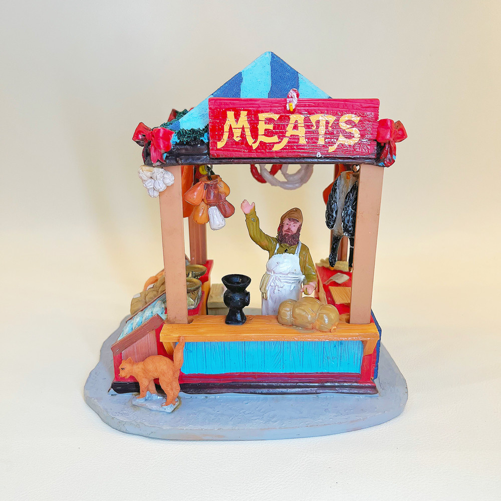 Vintage European Butcher Meat  - Vintage Collectible Market recension och pris