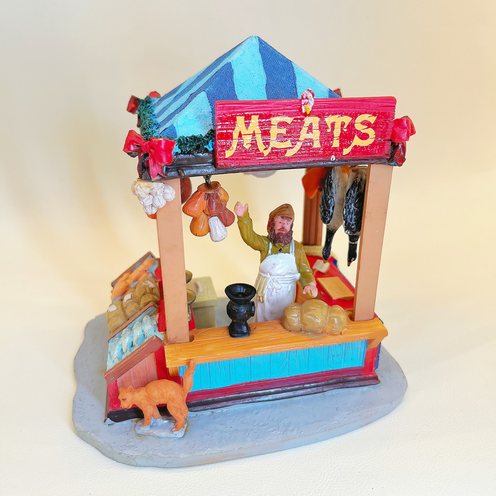 Vintage European Butcher Meat  - Vintage Collectible Market recension och pris