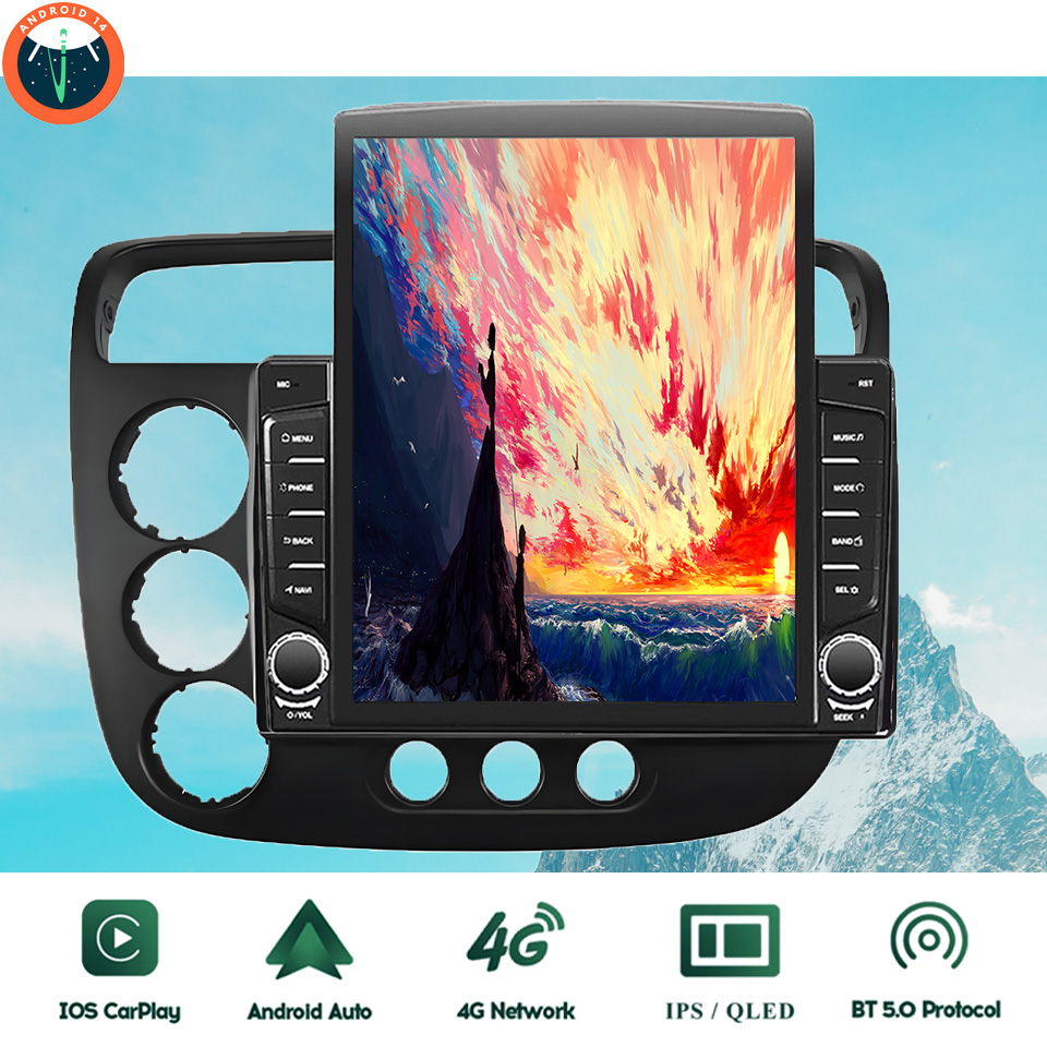 8Core Android 14 Car Radio Ste - Cassette Tape Head recension och pris