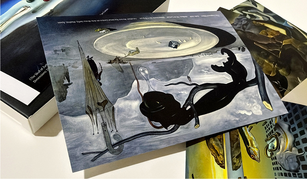 30Sheets Salvador Dalí Oil Pai - Collectible Vintage Greeting Cards recension och pris