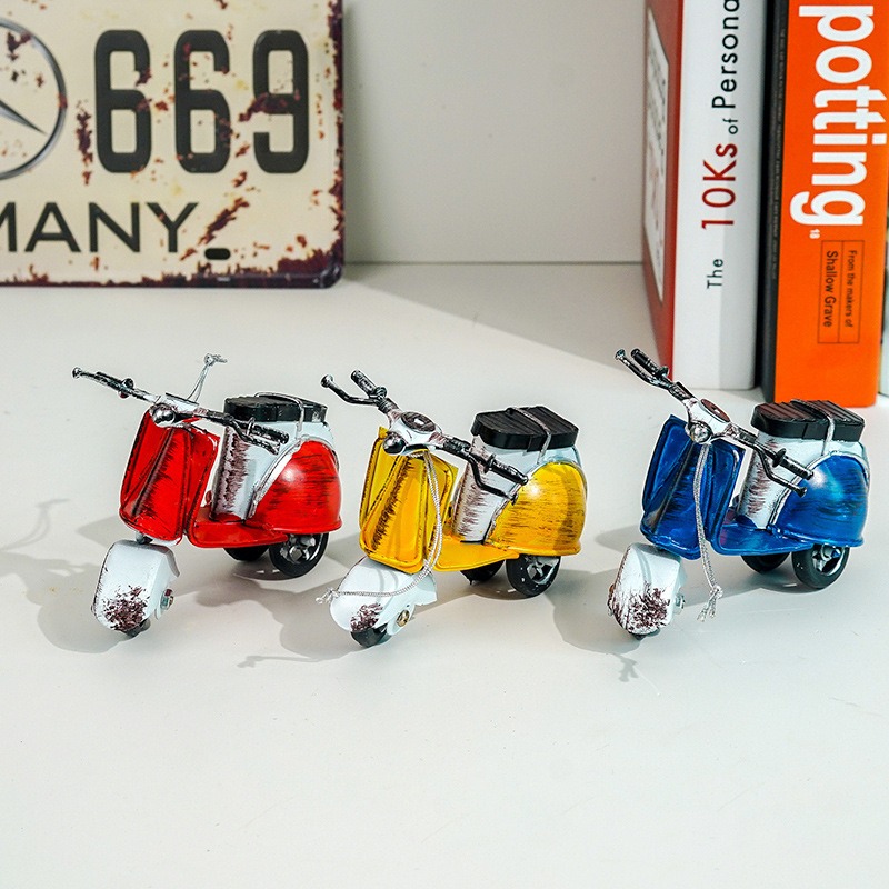 Vintage Retro Metal Plane Moto - Vintage Collectible Furniture recension och pris