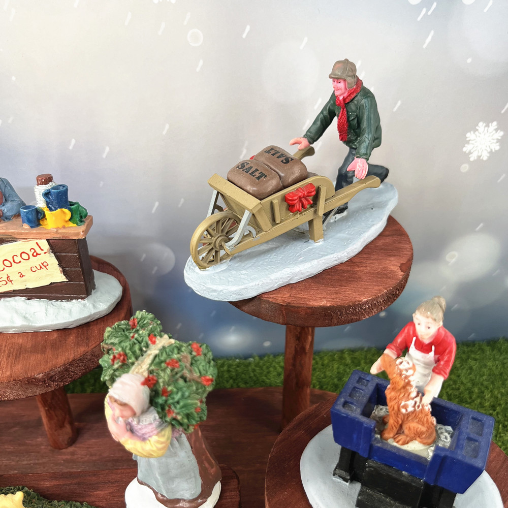 Vintage Christmas Village Figu - Vintage Collectible Market recension och pris