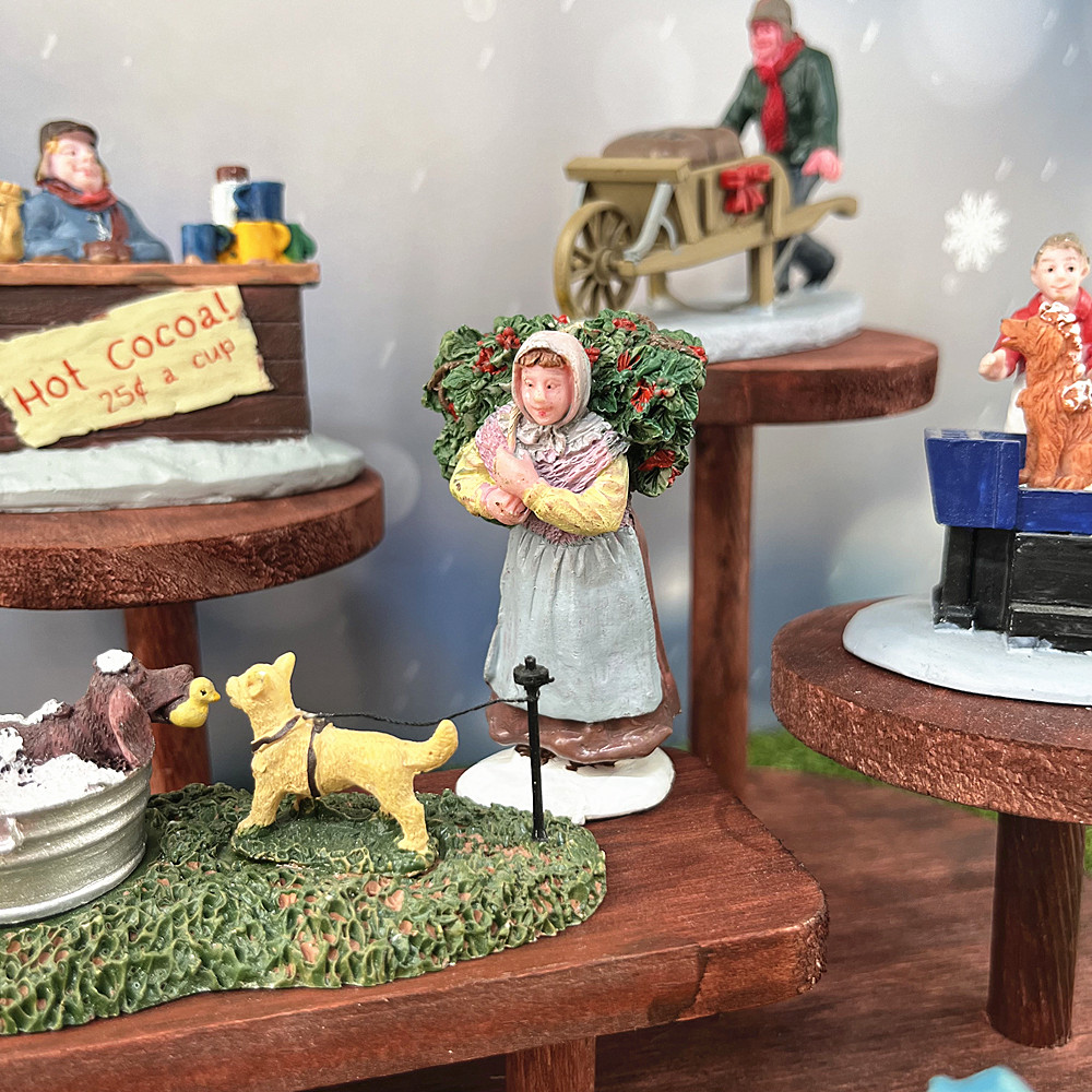 Vintage Christmas Village Figu - Vintage Collectible Market recension och pris