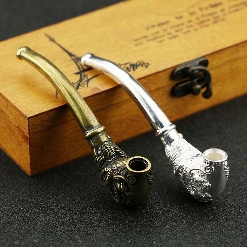 Vintage Handcrafted Pipe Handm - Vintage Collectible Furniture recension och pris