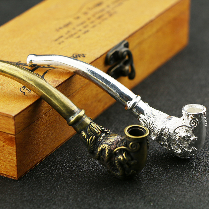 Vintage Handcrafted Pipe Handm - Vintage Collectible Furniture recension och pris