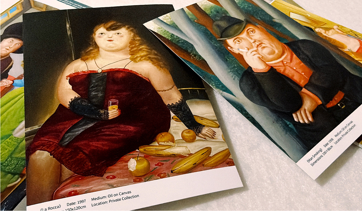 30Pcs Fernando Botero Artwork  - Collectible Vintage Greeting Cards recension och pris