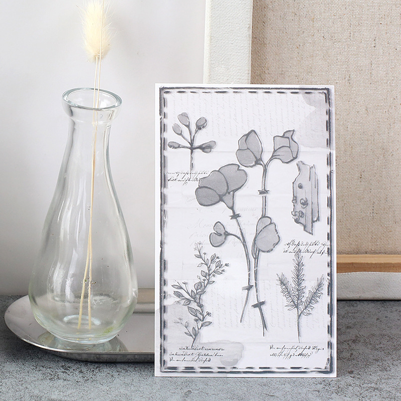 30PCS Whirling Plant Postcards - Collectible Vintage Greeting Cards recension och pris