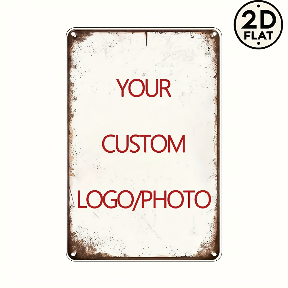 Custom Metal Tin Sign Personal - Vintage Collectible Plates recension och pris