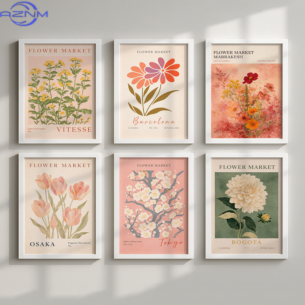 Collection of 6 Canvas Prints  - Vintage Collectible Market recension och pris