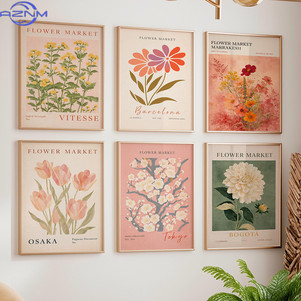 Collection of 6 Canvas Prints  - Vintage Collectible Market recension och pris